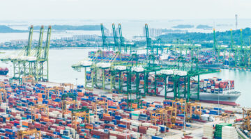Export ship logistics industrial trade